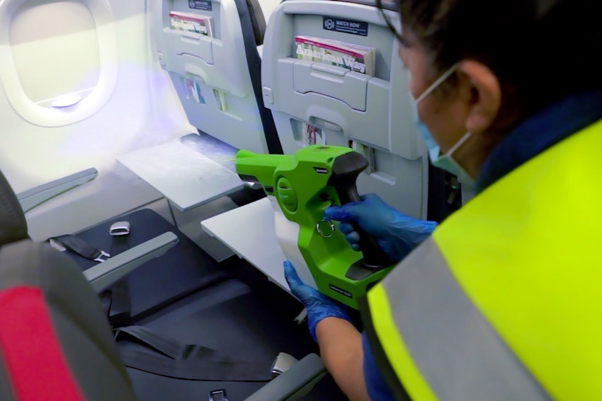 Une compagnie aérienne américaine utilise un nouveau revêtement anti-virus pour garder ses avions propres